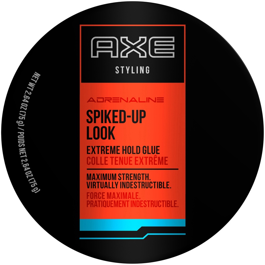 slide 1 of 6, AXE Spiked Up Look Extreme Hold Glue Hair Styling, 2.64 oz
