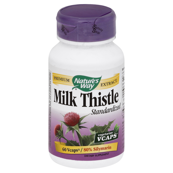 slide 1 of 1, Nature's Way Milk Thistle Vcaps, 60 ct