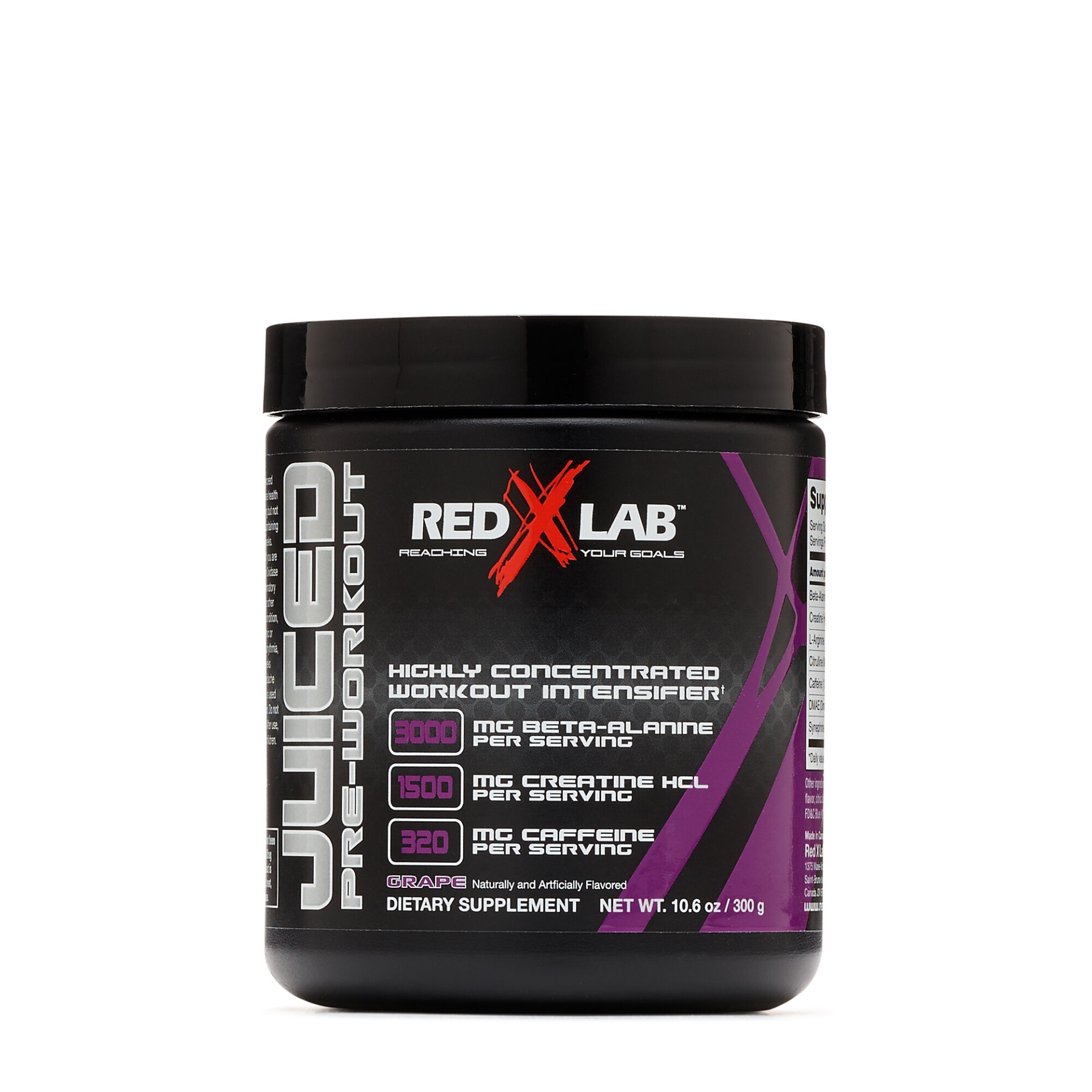 slide 1 of 1, Red X Lab Juiced Pre-Workout - Grape, 1 ct