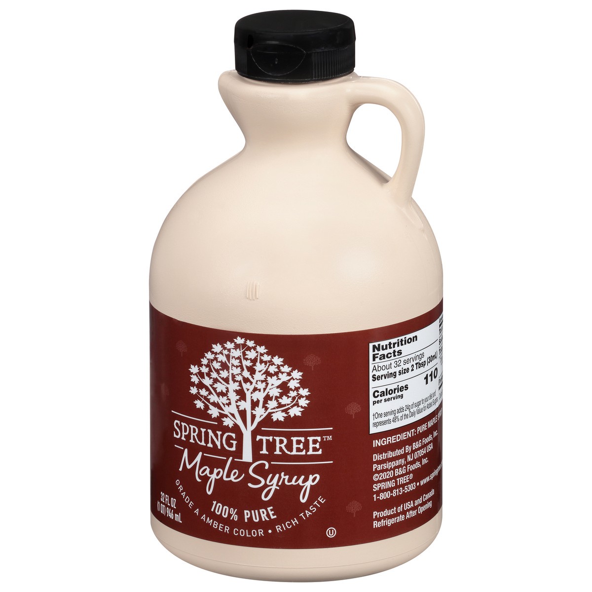 slide 8 of 9, Spring Tree 100% Pure Maple Syrup 32 fl oz, 32 fl oz