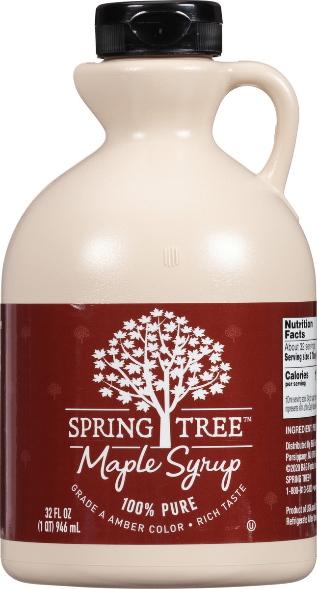 slide 6 of 9, Spring Tree 100% Pure Maple Syrup 32 fl oz, 32 fl oz