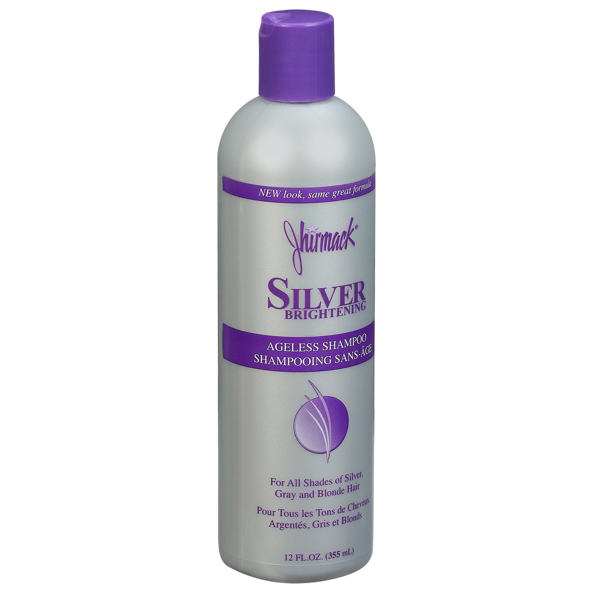 slide 5 of 9, Jhirmack Silver Brightening Ageless Shampoo 12 fl oz, 12 oz