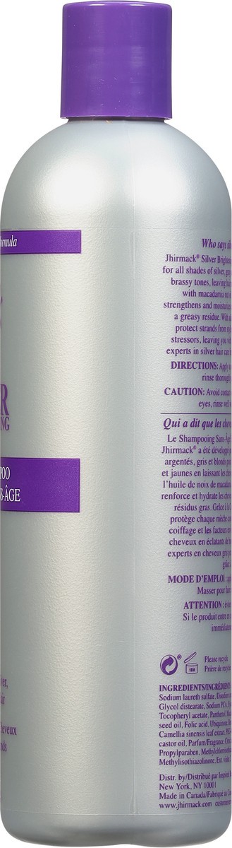 slide 3 of 9, Jhirmack Silver Brightening Ageless Shampoo 12 fl oz, 12 oz