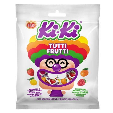slide 1 of 1, Kraš Kra Kiki Tutti Frutti Candy, 1 ct