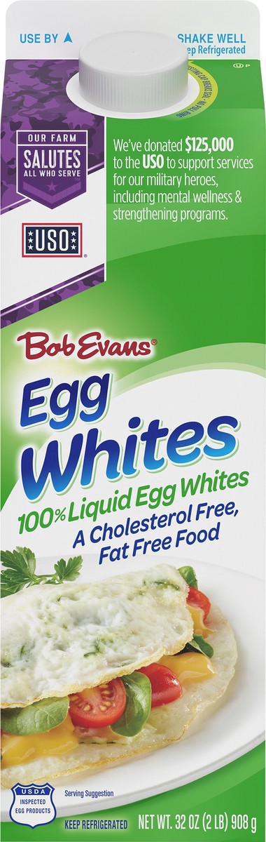 slide 14 of 18, Bob Evans Egg Whites 32 oz, 32 oz