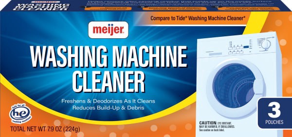 slide 12 of 13, Meijer Washing Machine Cleaner, 3 ct