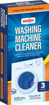 slide 6 of 13, Meijer Washing Machine Cleaner, 3 ct