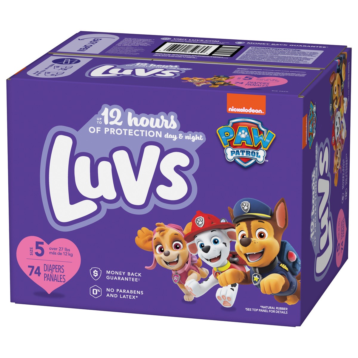 slide 8 of 9, Luvs Diapers Size 5 74 Count, 74 ct