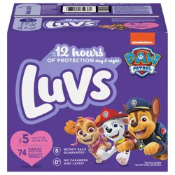 Luvs Diapers Size 5 74 Count