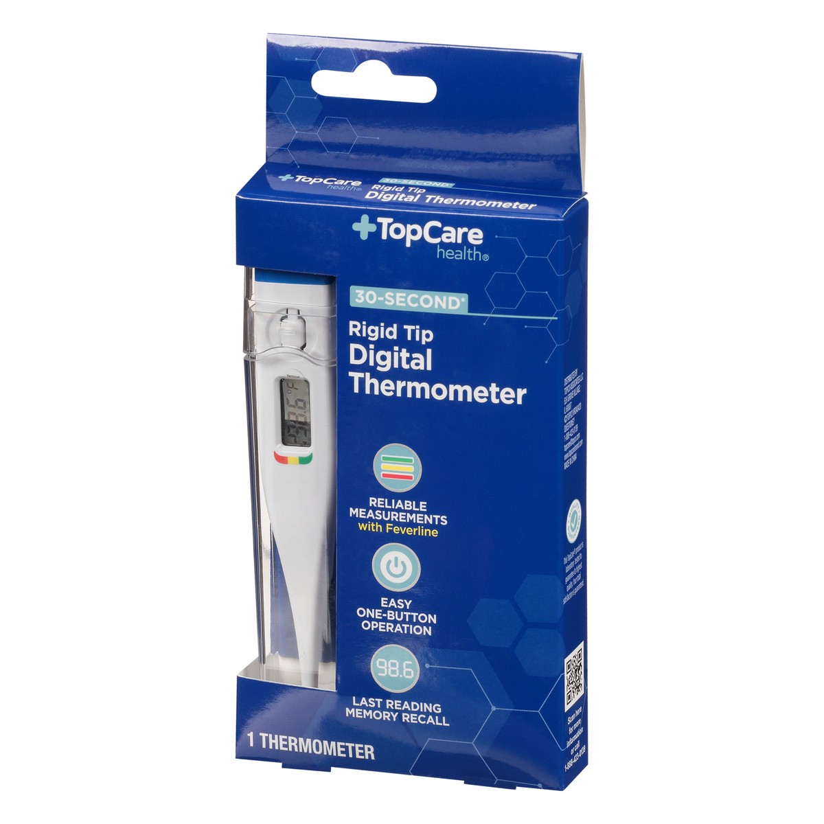 slide 8 of 8, TopCare Top Care TopCare Rigid Tip Digital Thermometer, 1 ct