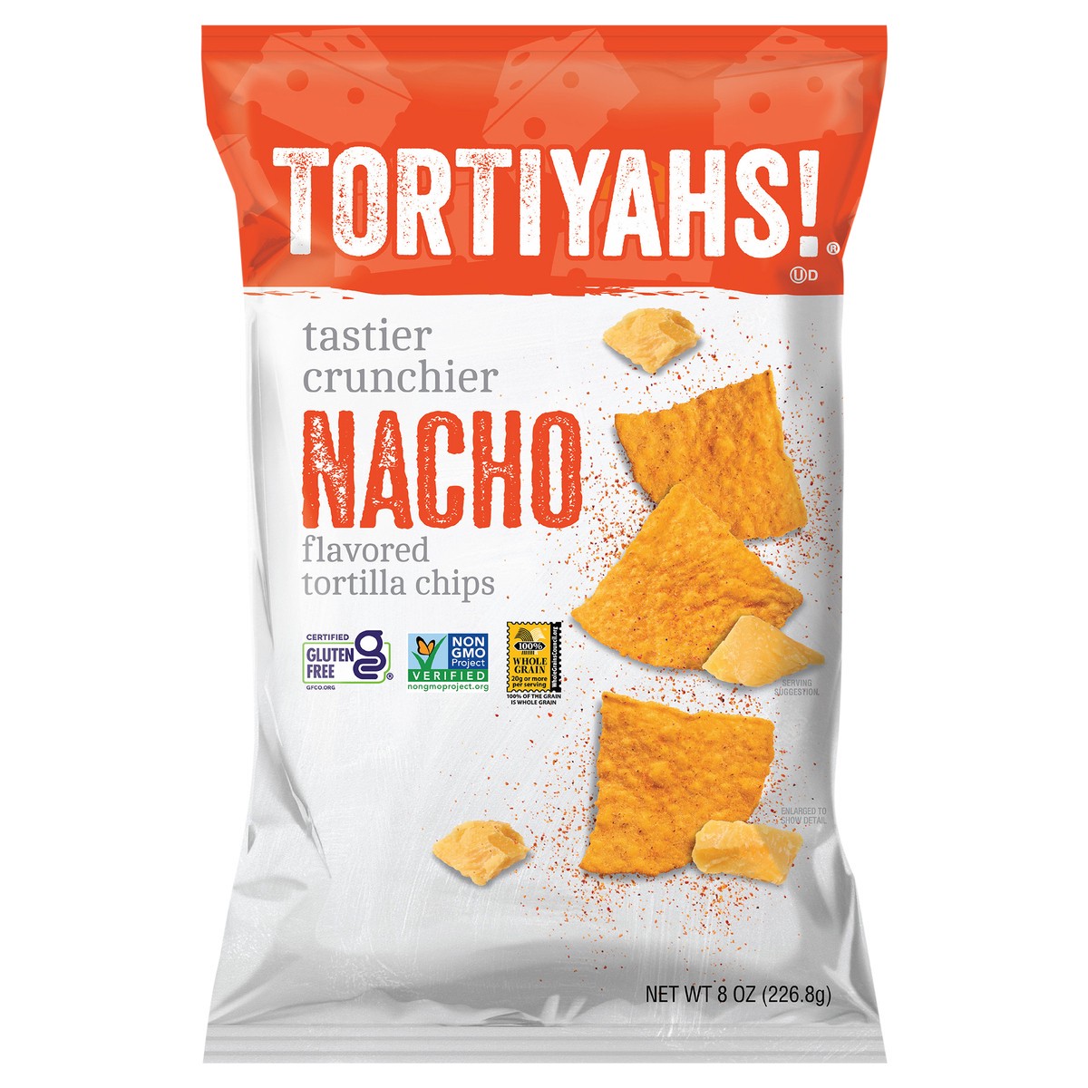 slide 2 of 9, Tortiyahs! Nacho Tortilla Chips, 8 oz