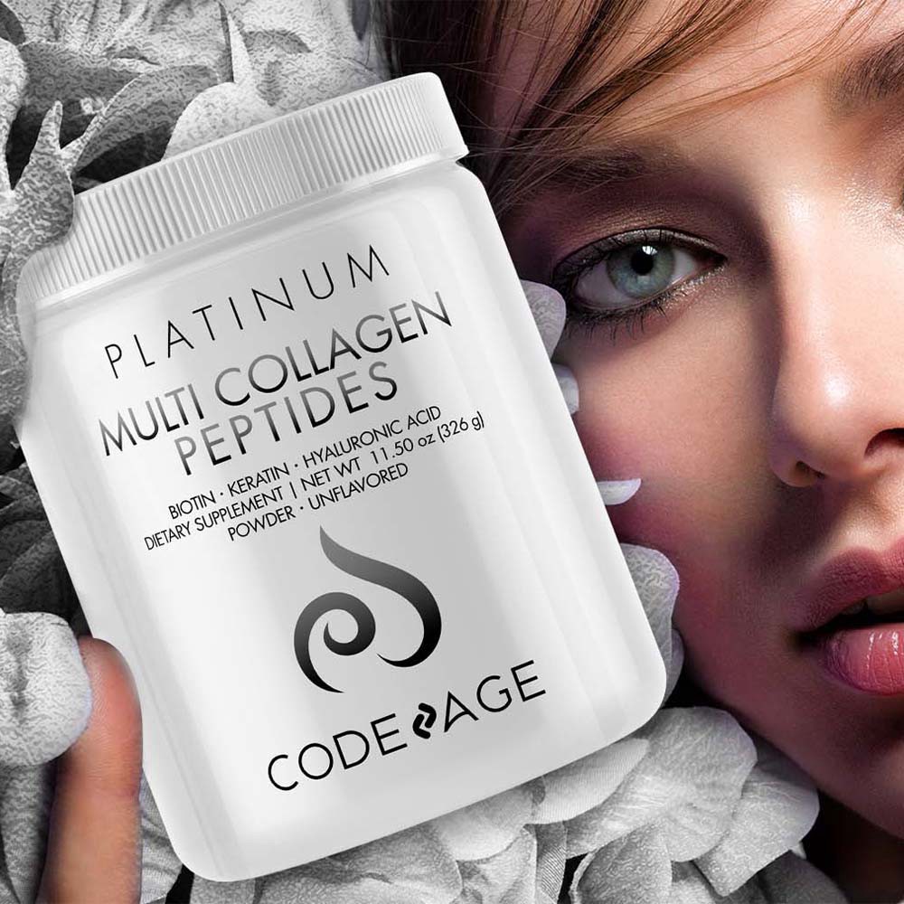 slide 3 of 5, Codeage Platinum Multi Collagen Pepties, 11.5 oz