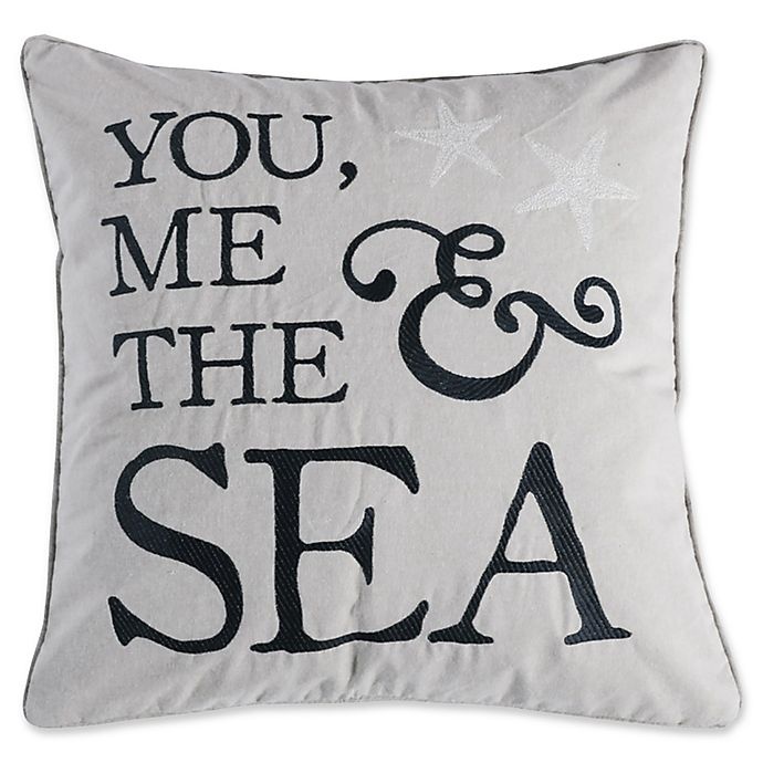 slide 1 of 2, Levtex Home Cerralvo You Me Sea'' Throw Pillow'', 1 ct