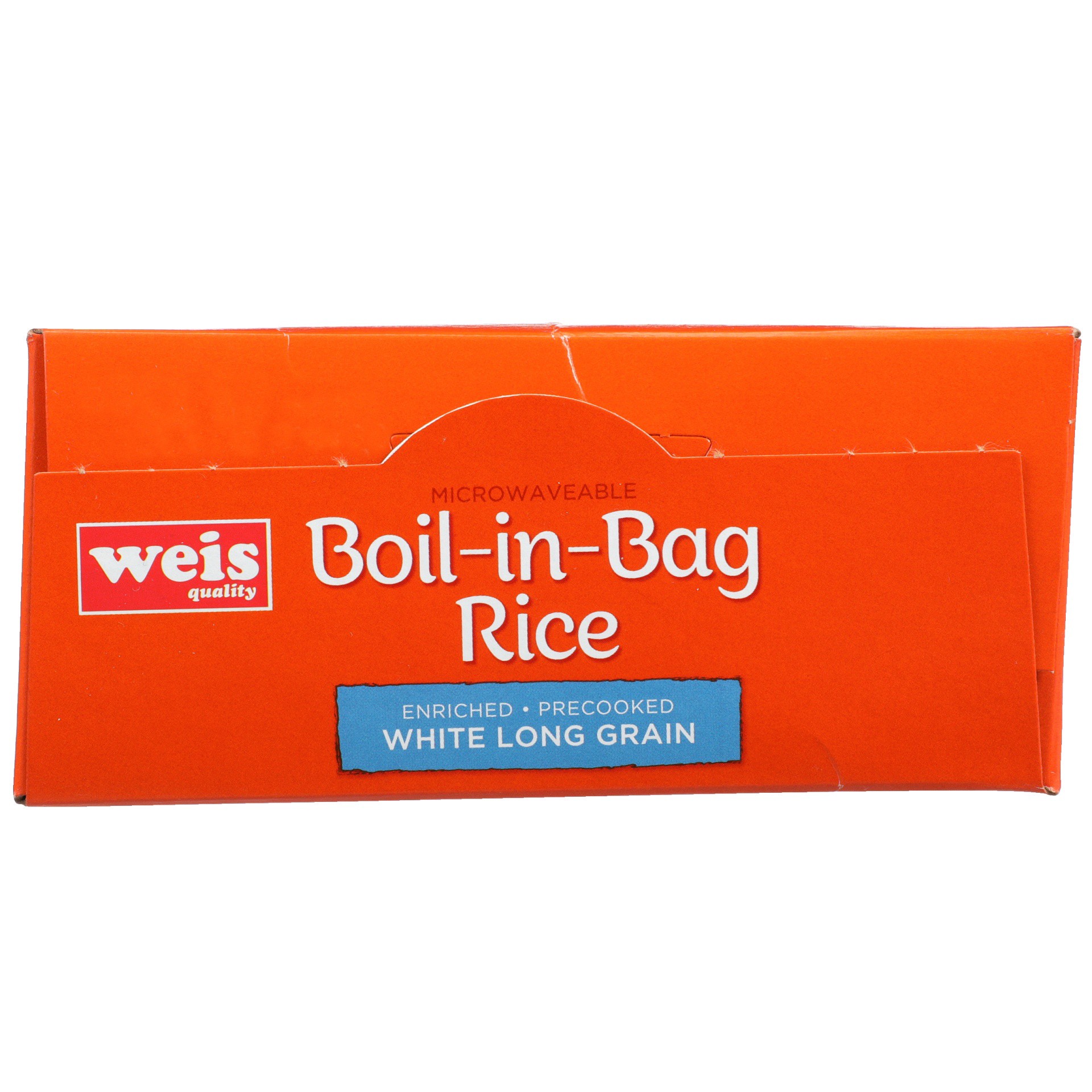 slide 6 of 6, Weis Quality White Long Grain Boil-In-Bag Rice, 14 oz