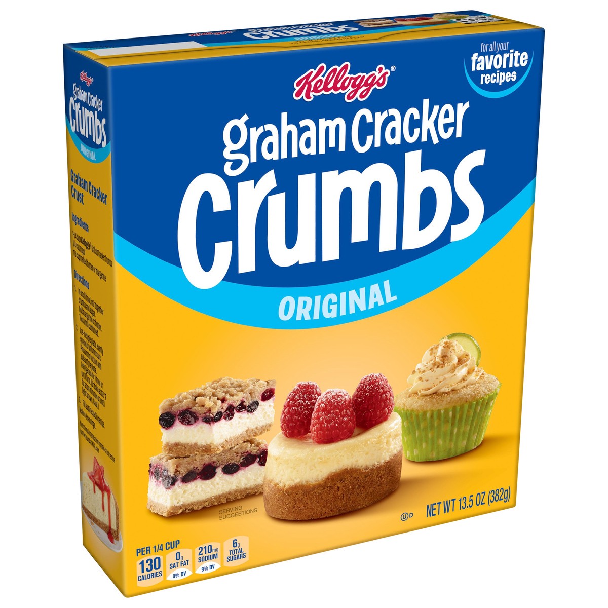 slide 3 of 8, Keebler Kellogg's Kellogg Graham Cracker Crumbs, 13.5 oz