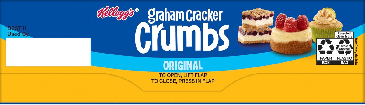 slide 8 of 8, Keebler Kellogg's Kellogg Graham Cracker Crumbs, 13.5 oz