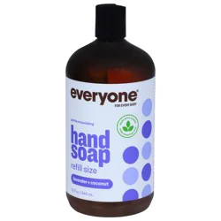 Everyone Lavender + Coconut Hand Soap Refill Size 32 fl oz