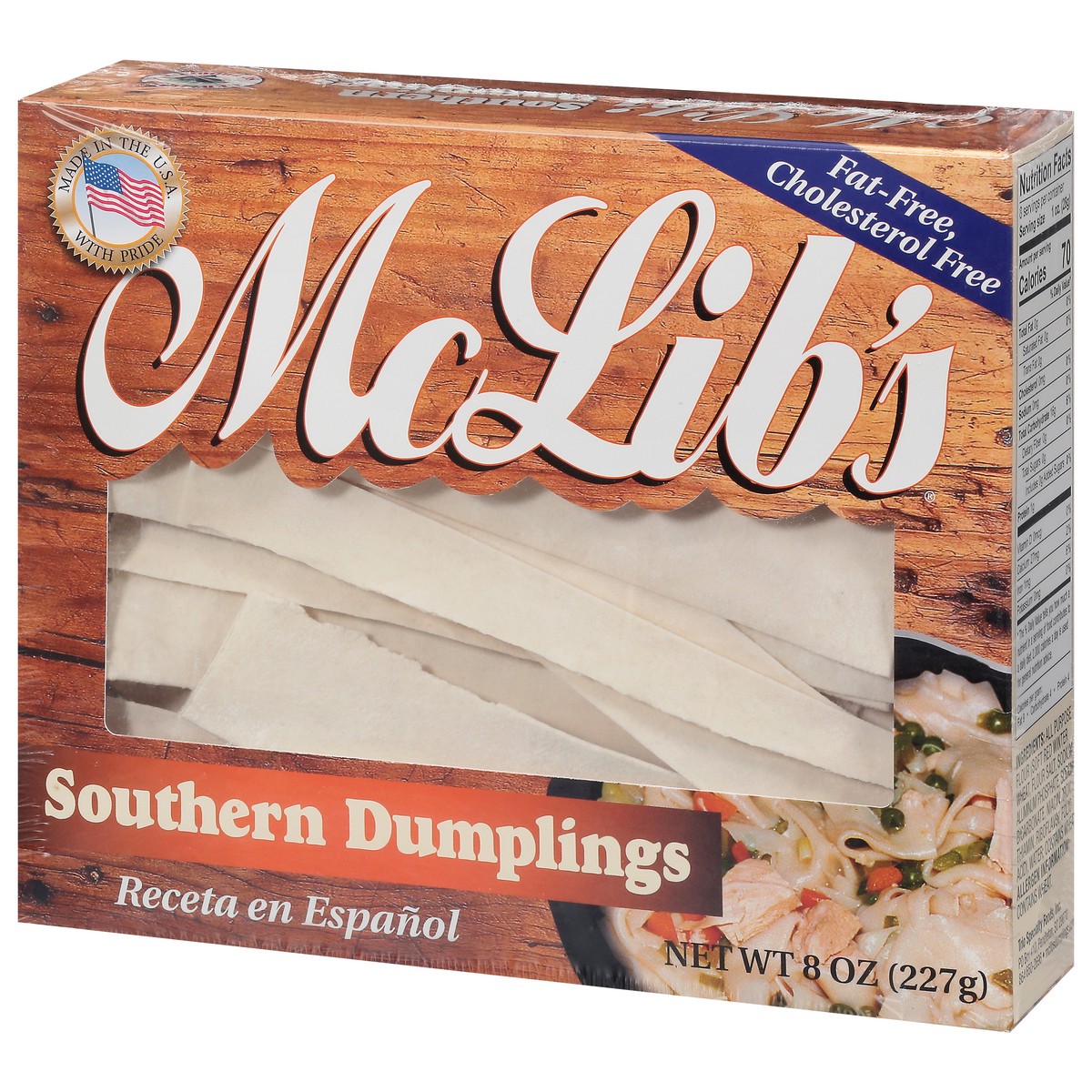 slide 3 of 9, Mclib's Southern Dumplings, 8 oz