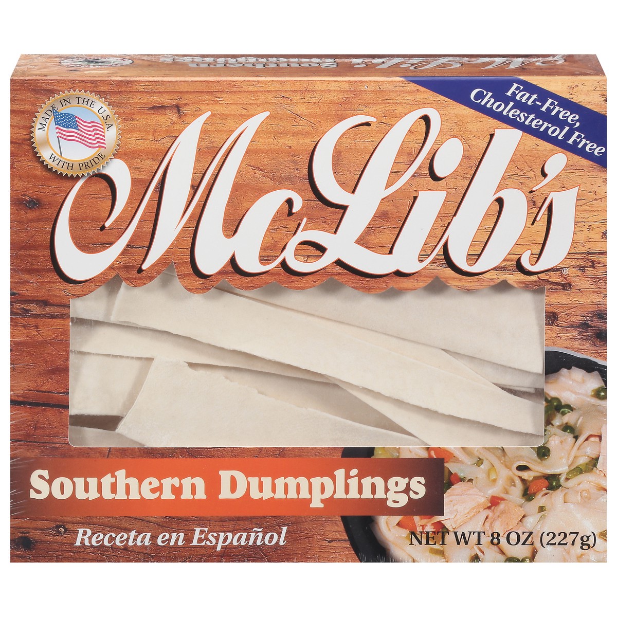 slide 1 of 9, Mclib's Southern Dumplings, 8 oz