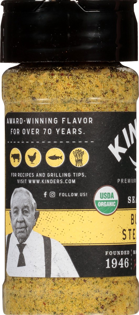 slide 8 of 9, Kinder's Buttery Steakhouse Seasoning 3 oz, 3 oz