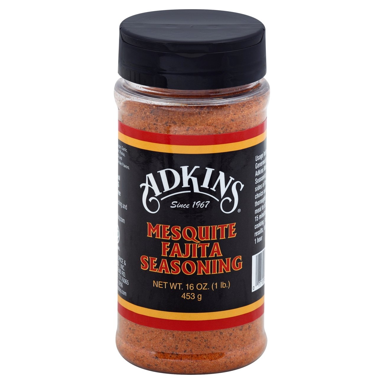slide 1 of 1, Adkins American Spice Seasoning for Fajitas, 16 oz