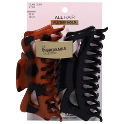 scünci The Unbreakable Collection Claw Clips, 2 Each