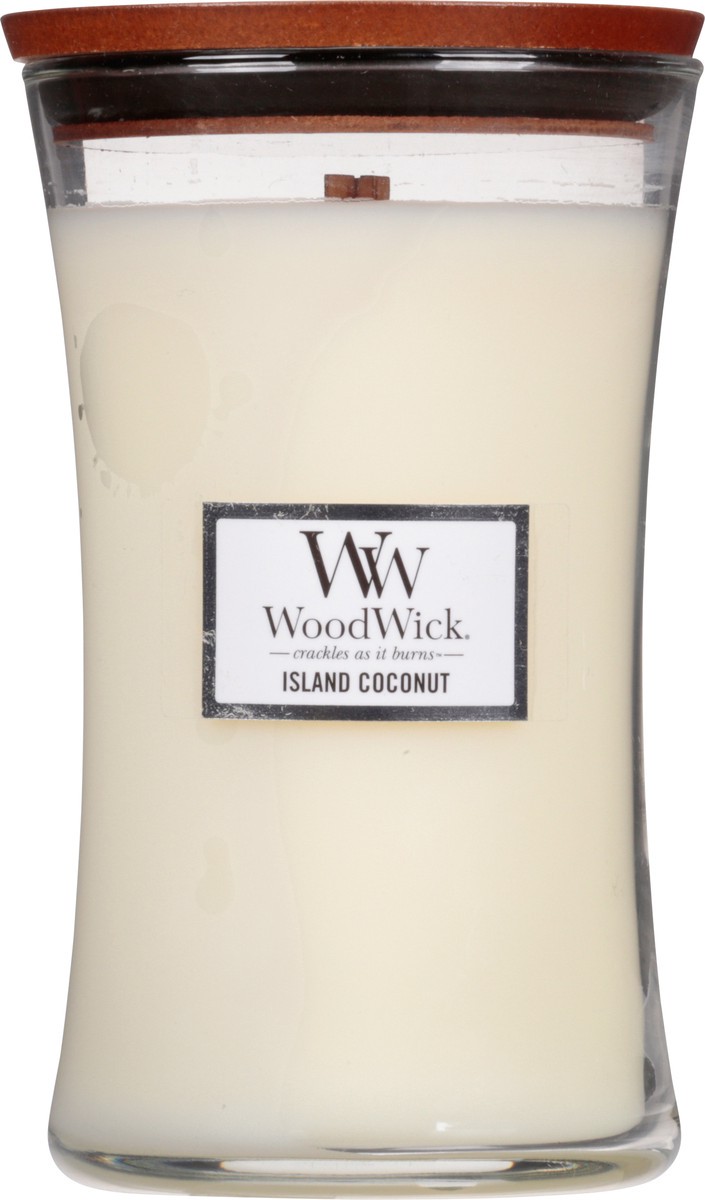 slide 9 of 9, WoodWick Island Coconut Candle 1 ea, 1 ct