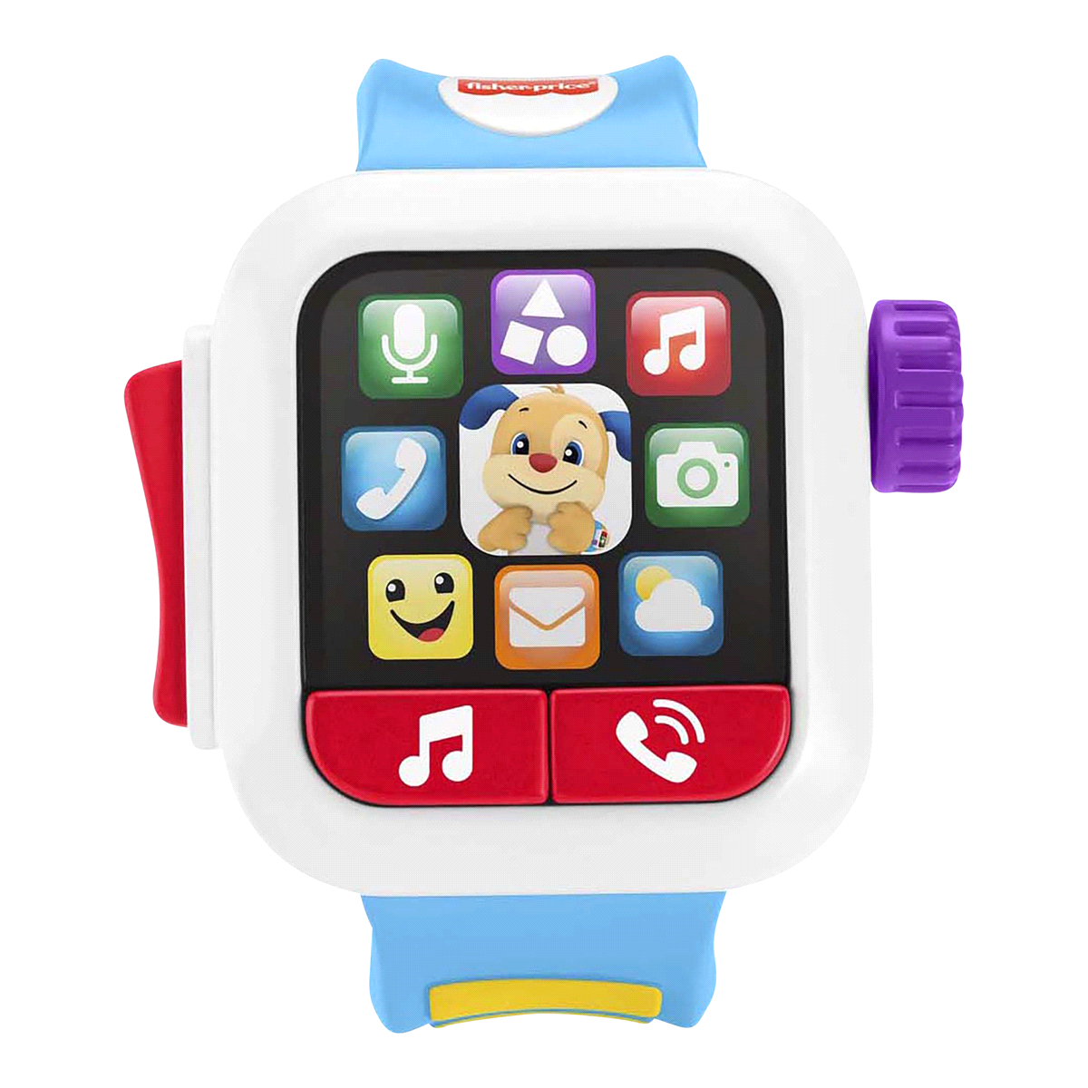 slide 1 of 1, Fisher-Price Laugh And Learn Time To Learn Smartwatch, 1 ct