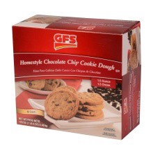 slide 1 of 1, GFS Chocolate Chip Cookie Dough, 80 ct