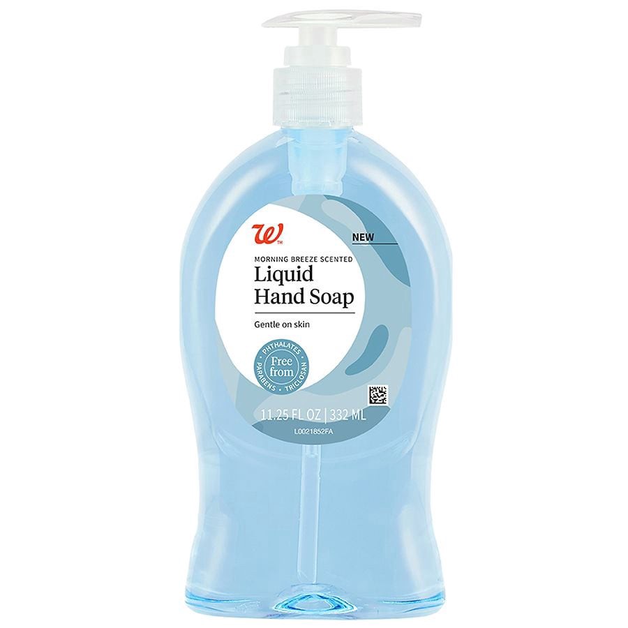 slide 1 of 2, Walgreens Liquid Hand Soap Morning Breeze, 11.25 fl oz