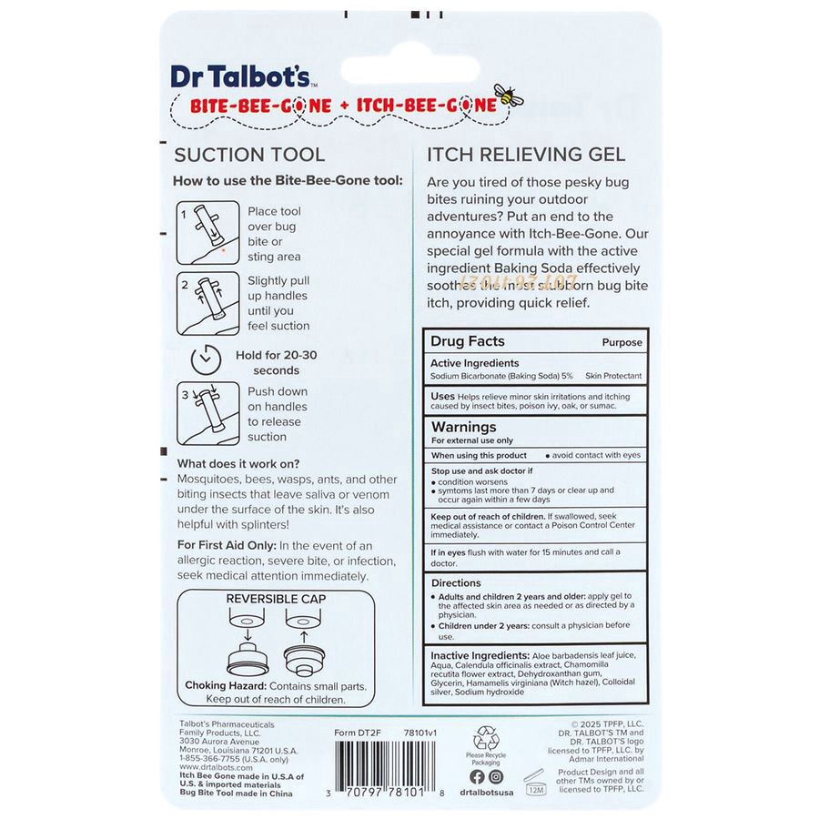 slide 5 of 5, Dr. Talbot's Itch-Bee-Gone With Bug Bite Toolkit, 1 ct