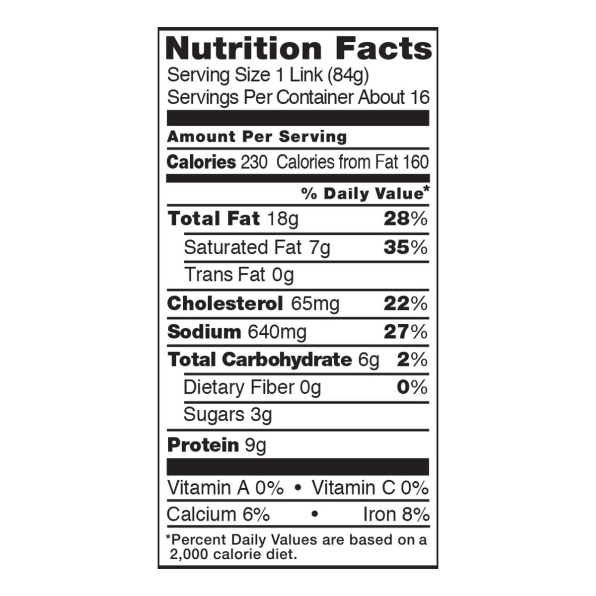 Bar S Hot Link Sausage 3 Lb Shipt bar-s-hot-link-sausage-3-lb-shipt