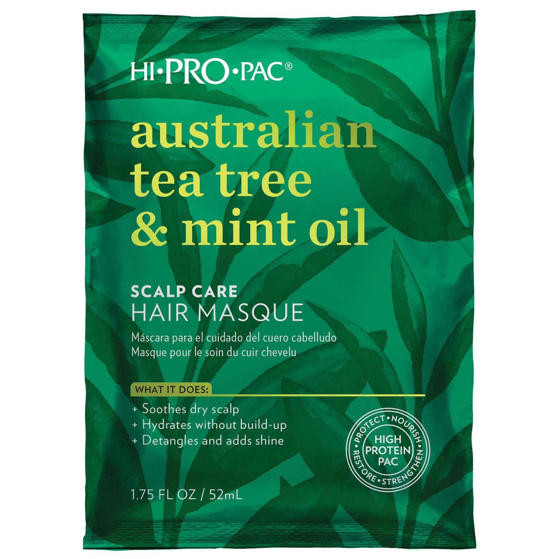 slide 1 of 7, Big Sexy Hair Hi-Pro-Pac Tea Tree & Mint Hair Masque, 1.75 oz