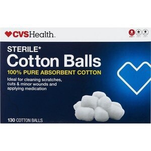 slide 1 of 1, CVS Health Sterile Cotton Balls, 130 Ct, 130 ct