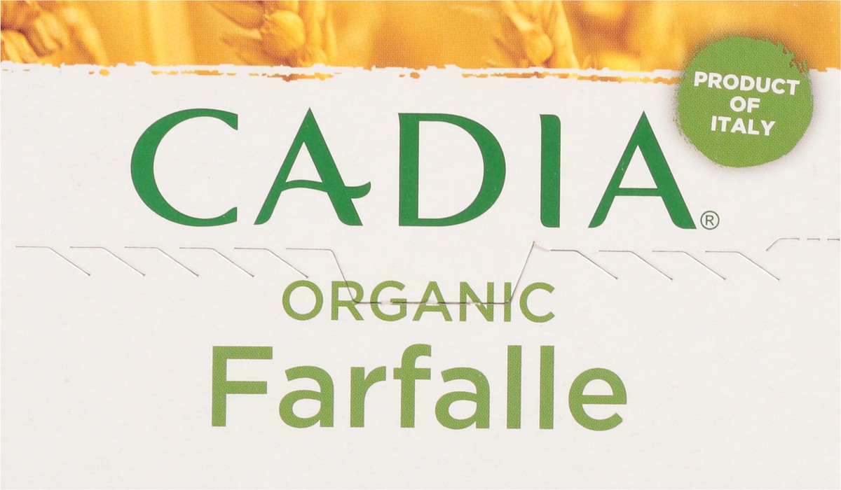slide 14 of 14, Cadia Pasta Farfalle Organic, 16 oz