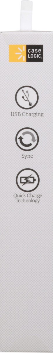 slide 6 of 11, Case Logic Flat Lightning iPhone Cable, 3.5 ft