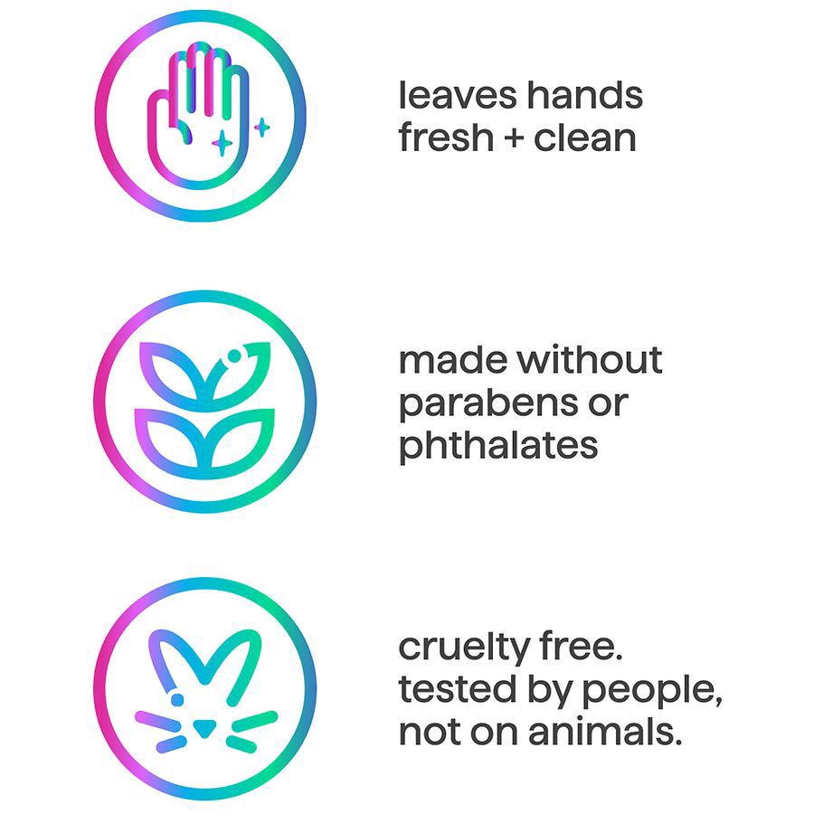 slide 2 of 5, method Gel Violet + Lavender Hand Wash 34 fl oz, 34 fl oz