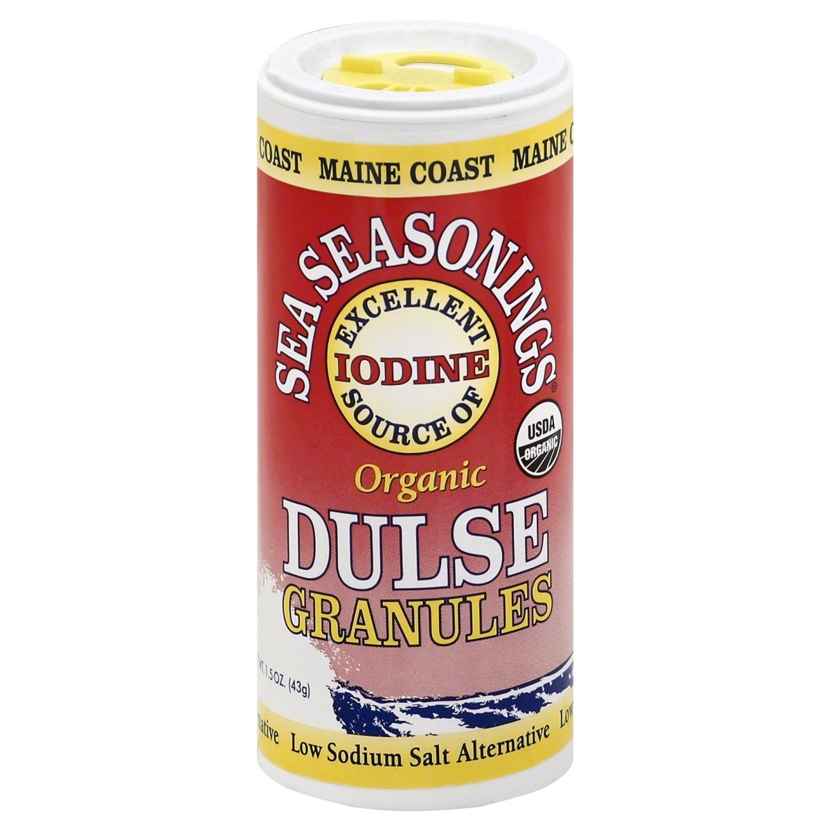 slide 1 of 1, Maine Coast Sea Vegetables Shaker Dulse Granule Org, 1.5 oz