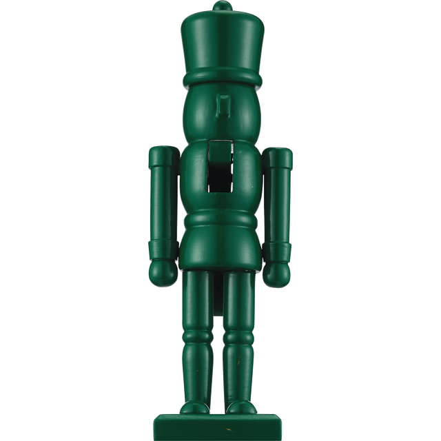 slide 1 of 1, GE Painted Nutcracker, Green, 1 ct