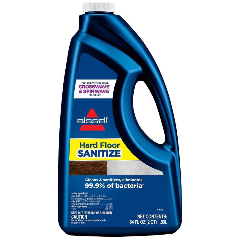 slide 1 of 2, BISSELL MultiSurface Hard Floor Sanitize Formula 64oz, 64 oz