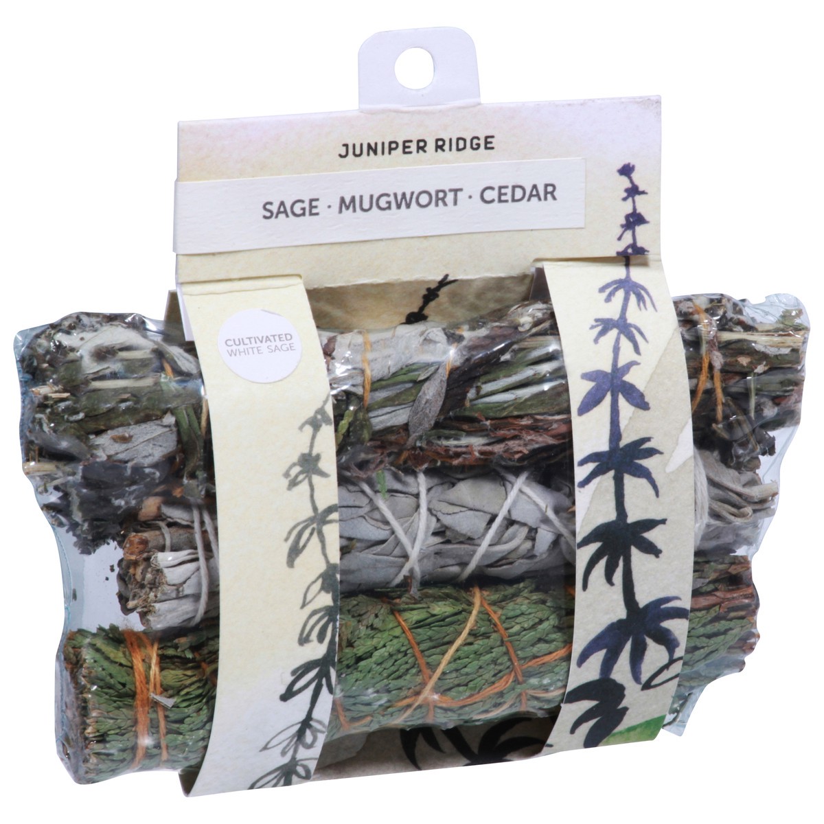 slide 3 of 9, Juniper Ridge Sage, Mugwort, Cedar Incense 1 ea, 1 ct