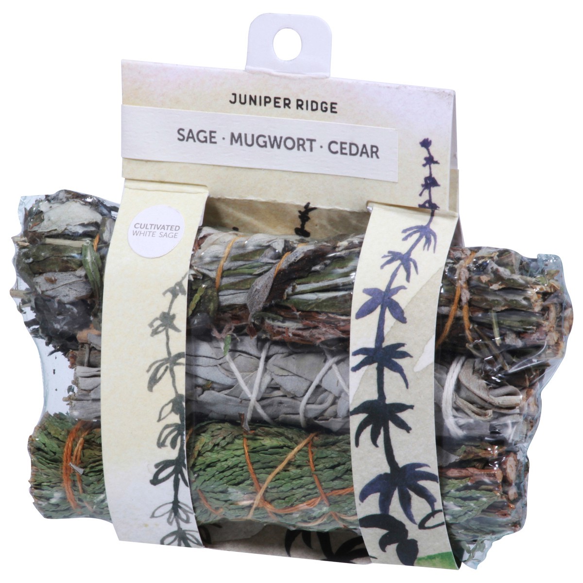 slide 6 of 9, Juniper Ridge Sage, Mugwort, Cedar Incense 1 ea, 1 ct