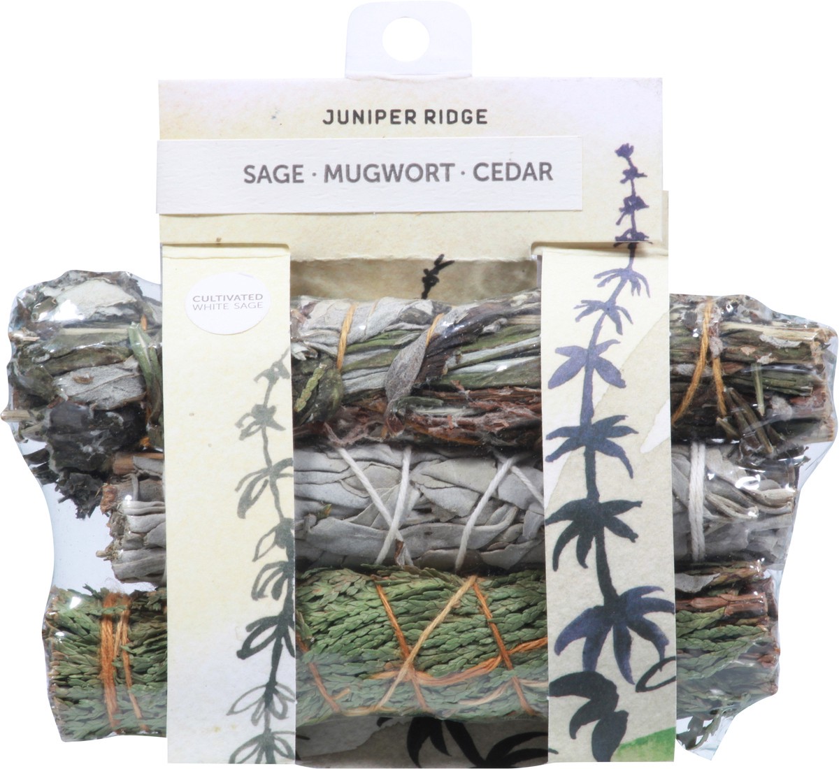 slide 8 of 9, Juniper Ridge Sage, Mugwort, Cedar Incense 1 ea, 1 ct
