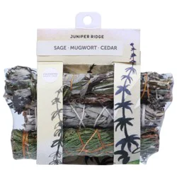 Juniper Ridge Sage, Mugwort, Cedar Incense 1 ea