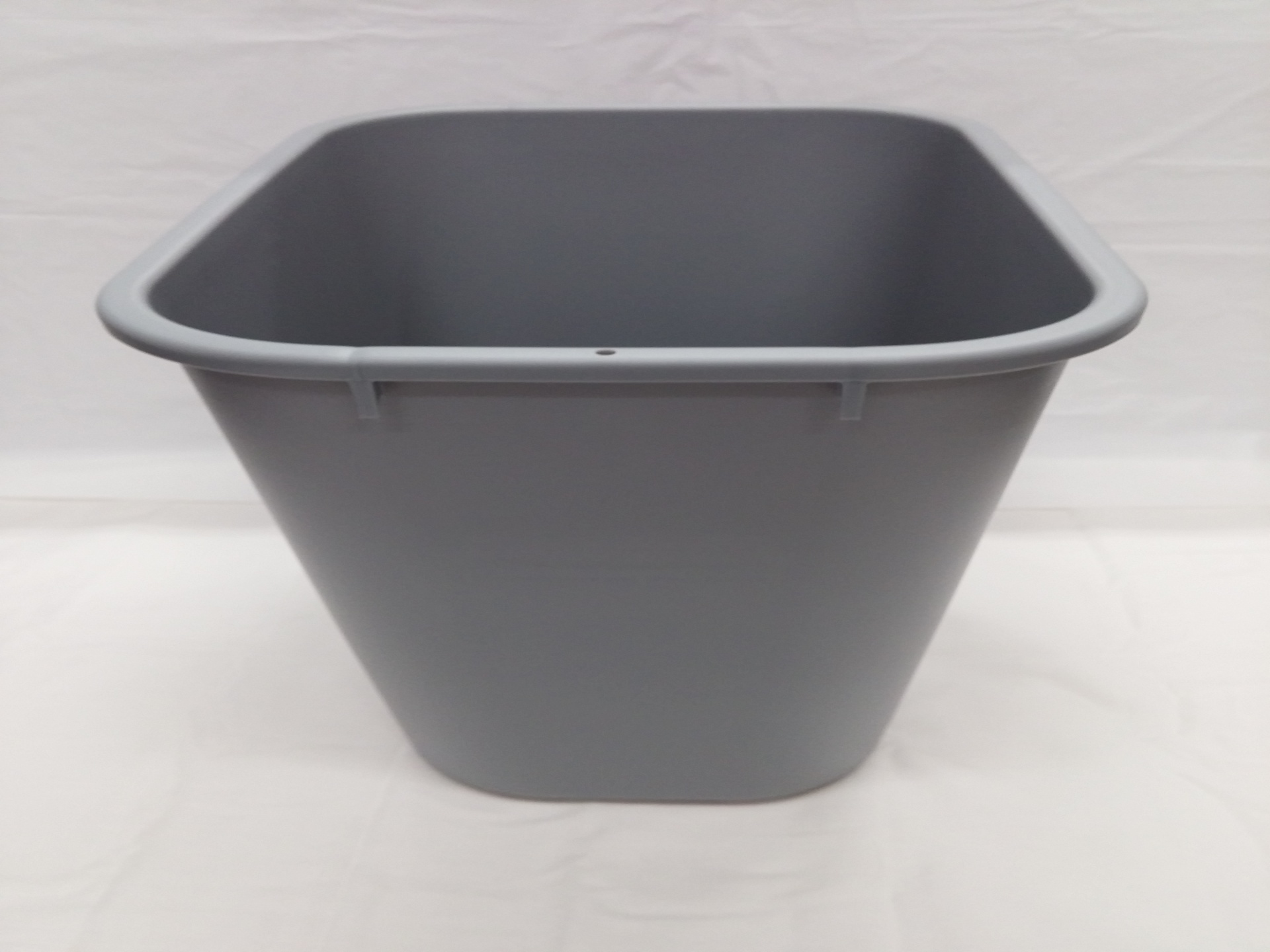 slide 1 of 1, Impact Wastebasket Rect Medium Gray, 1 ct