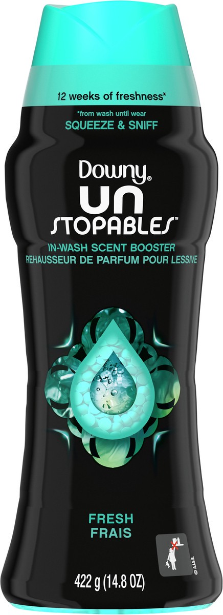 slide 4 of 4, Downy® Unstopables™ in-wash scent booster, fresh, 14.8 oz