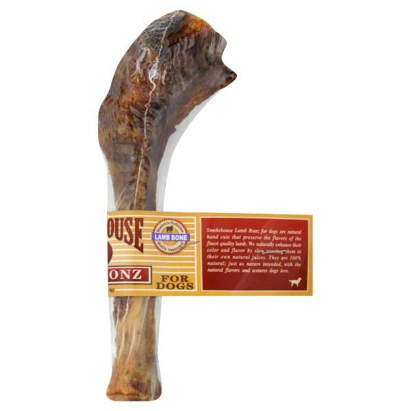 slide 1 of 2, Smokehouse Dog Treats Lamb Bone Lamb Bonz - 1.9 Oz, 1 ct