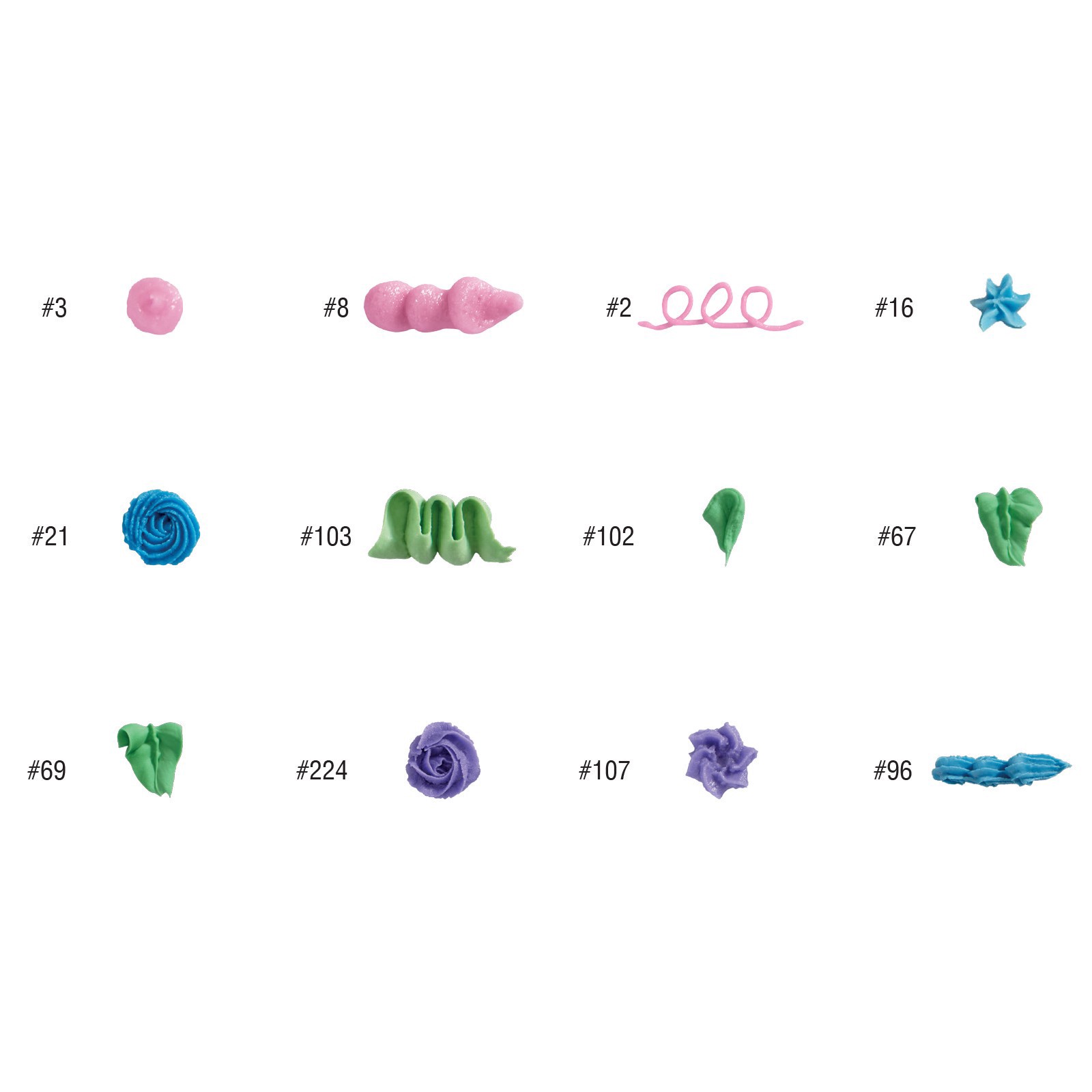 slide 2 of 4, Decorating Tip Set By Celebrate It, 12ct., 12 ct