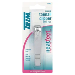 Trim Neat Feet Deluxe Toenail Clipper With File
