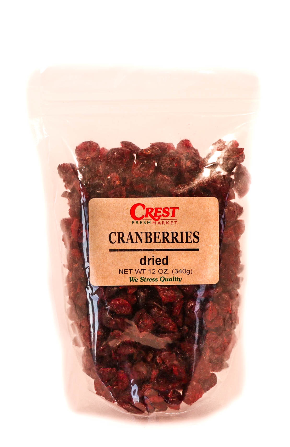 slide 1 of 1, Crest Snack Mix Dried Crayolanberries Bag, 12 oz